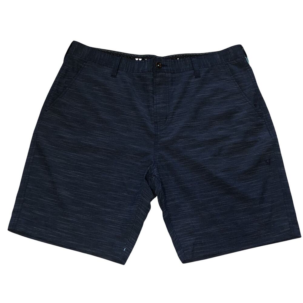 VISSLA Stripe Rope Hybrid Walkshort Men 38 Blue Performance Surf‎ Skate Beach